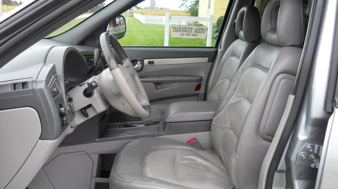 2003 Buick Rendezvous Cxl Fwd Silver Leather 136k